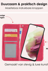 NoXx Hoes Geschikt voor <model> Hoesje Bookcase Hoes 2-in-1 Uitneembaar Cover Hard Case Met 2x Screenprotector - <color>