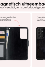 NoXx Hoes Geschikt voor <model> Hoesje Bookcase Hoes 2-in-1 Uitneembaar Cover Hard Case Met Screenprotector - <color>