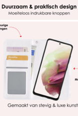 NoXx Hoes Geschikt voor <model> Hoesje Bookcase Hoes 2-in-1 Uitneembaar Cover Hard Case Met Screenprotector - <color>