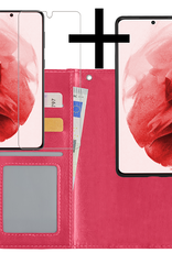 NoXx Hoes Geschikt voor <model> Hoesje Bookcase Hoes 2-in-1 Uitneembaar Cover Hard Case Met Screenprotector - <color>