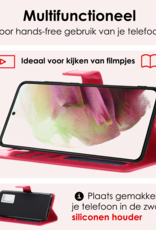 NoXx Hoes Geschikt voor <model> Hoesje Bookcase Hoes 2-in-1 Uitneembaar Cover Hard Case Met Screenprotector - <color>