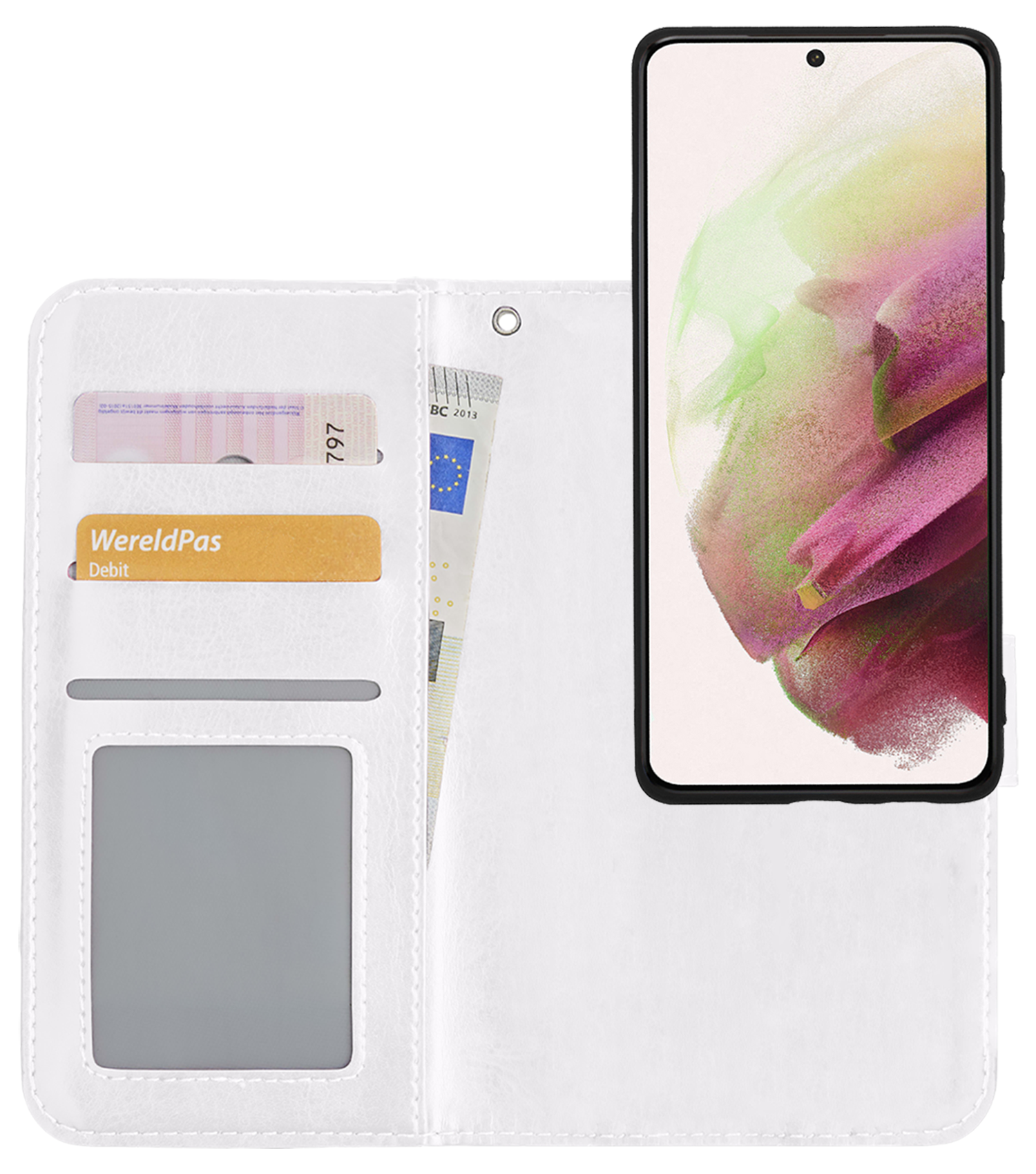 NoXx Hoes Geschikt voor <model> Hoesje Bookcase Hoes 2-in-1 Uitneembaar Cover Hard Case - <color>