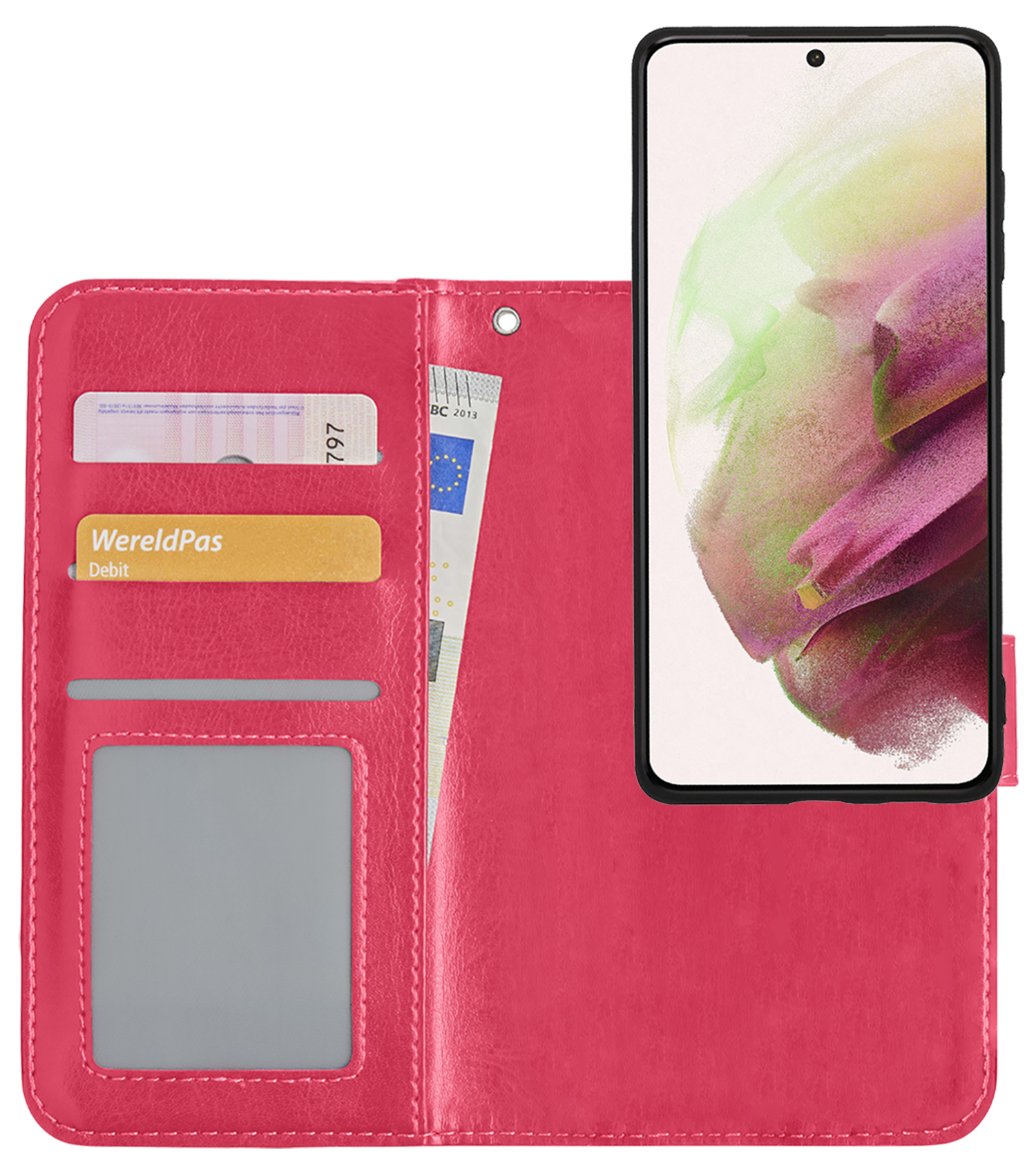NoXx Hoes Geschikt voor <model> Hoesje Bookcase Hoes 2-in-1 Uitneembaar Cover Hard Case - <color>