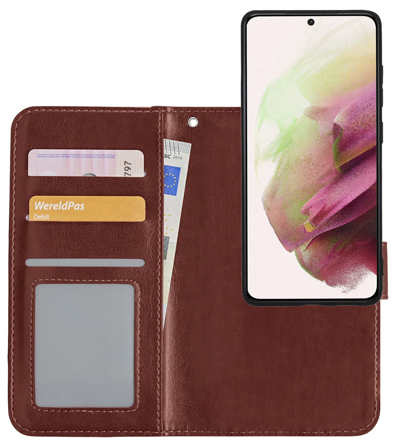 NoXx Hoes Geschikt voor <model> Hoesje Bookcase Hoes 2-in-1 Uitneembaar Cover Hard Case - <color>