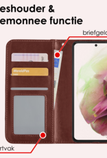 NoXx Hoes Geschikt voor <model> Hoesje Bookcase Hoes 2-in-1 Uitneembaar Cover Hard Case - <color>