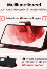 NoXx Hoes Geschikt voor <model> Hoesje Bookcase Hoes 2-in-1 Uitneembaar Cover Hard Case Met 2x Screenprotector - <color>