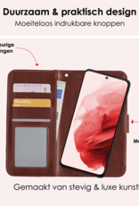 NoXx Hoes Geschikt voor <model> Hoesje Bookcase Hoes 2-in-1 Uitneembaar Cover Hard Case Met 2x Screenprotector - <color>