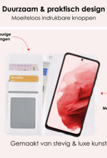 NoXx Hoes Geschikt voor <model> Hoesje Bookcase Hoes 2-in-1 Uitneembaar Cover Hard Case Met 2x Screenprotector - <color>