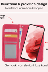 NoXx Hoes Geschikt voor <model> Hoesje Bookcase Hoes 2-in-1 Uitneembaar Cover Hard Case Met 2x Screenprotector - <color>