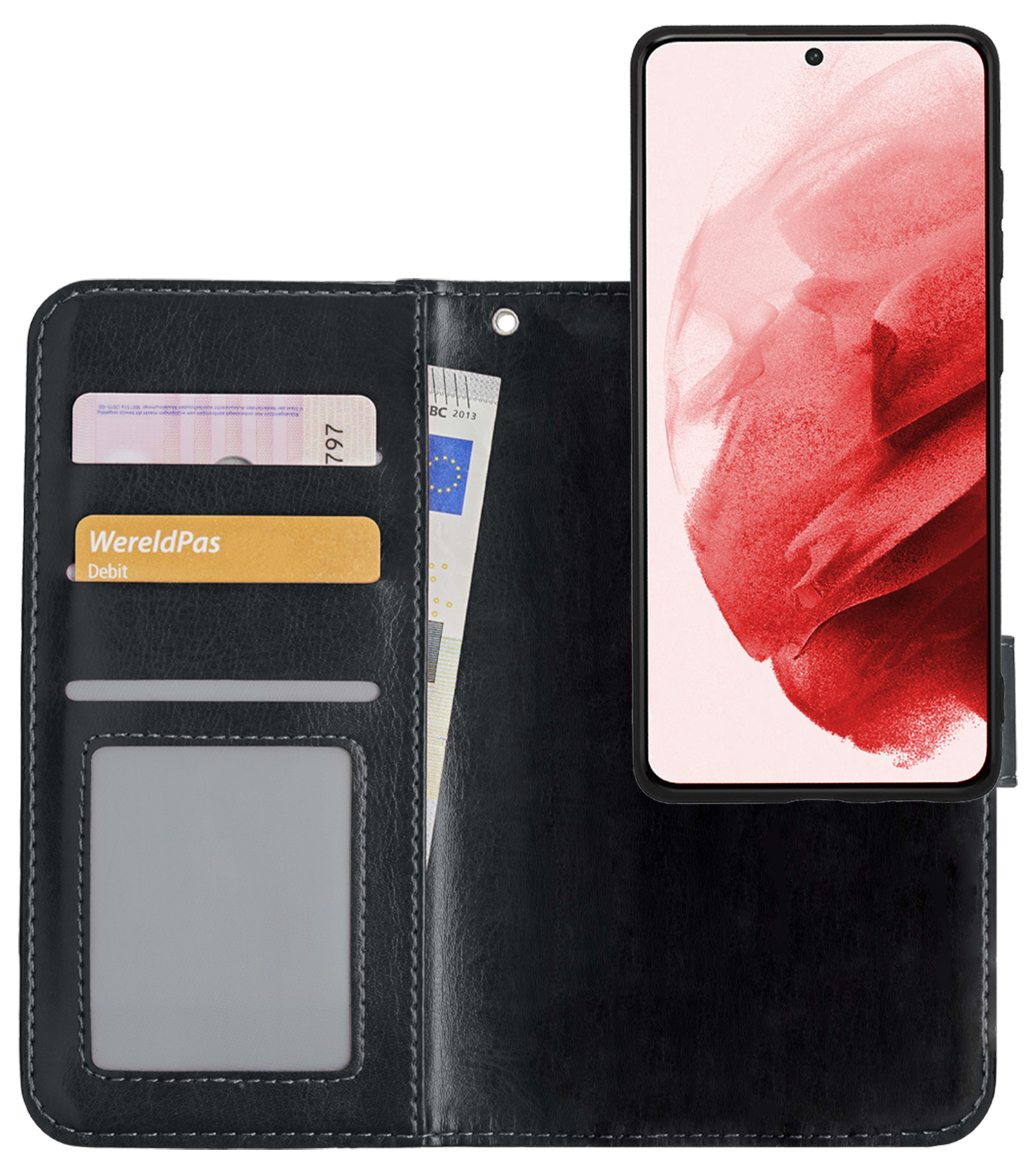 NoXx Hoes Geschikt voor <model> Hoesje Bookcase Hoes 2-in-1 Uitneembaar Cover Hard Case - <color>