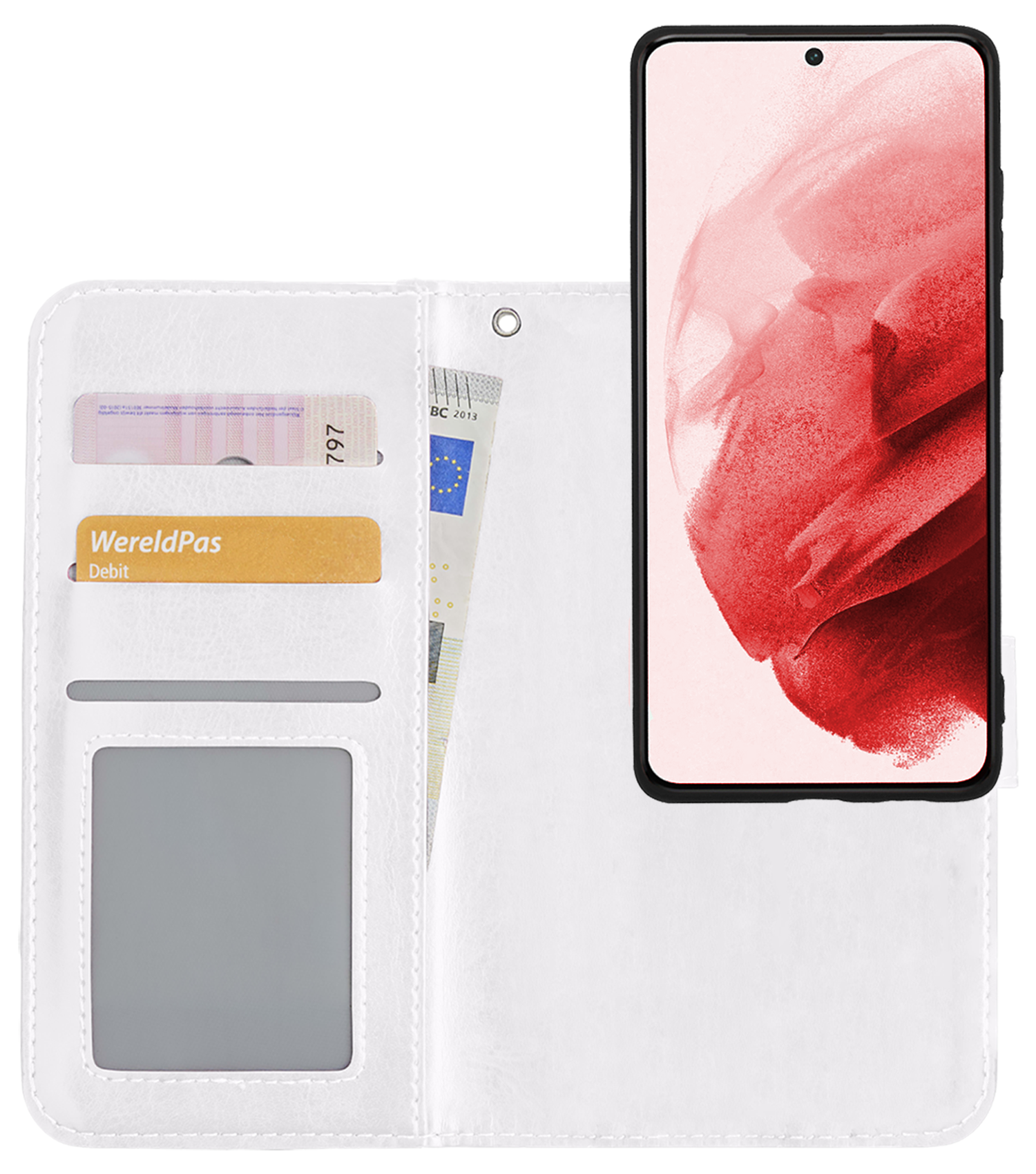 NoXx Hoes Geschikt voor <model> Hoesje Bookcase Hoes 2-in-1 Uitneembaar Cover Hard Case - <color>