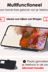 NoXx Hoes Geschikt voor <model> Hoesje Bookcase Hoes 2-in-1 Uitneembaar Cover Hard Case Met 2x Screenprotector - <color>