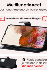 NoXx Hoes Geschikt voor <model> Hoesje Bookcase Hoes 2-in-1 Uitneembaar Cover Hard Case Met Screenprotector - <color>