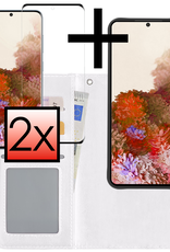 NoXx Hoes Geschikt voor <model> Hoesje Bookcase Hoes 2-in-1 Uitneembaar Cover Hard Case Met 2x Screenprotector - <color>