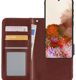 NoXx NoXx Samsung Galaxy S20 Hoesje Bookcase Uitneembaar - Bruin