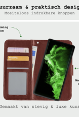 BASEY. Hoes Geschikt voor <model> Hoesje Bookcase Hoes 2-in-1 Cover Met 2x Screenprotector - Hoesje Geschikt voor <model2> Hoes 2-in-1 Hoesje Case - <color>