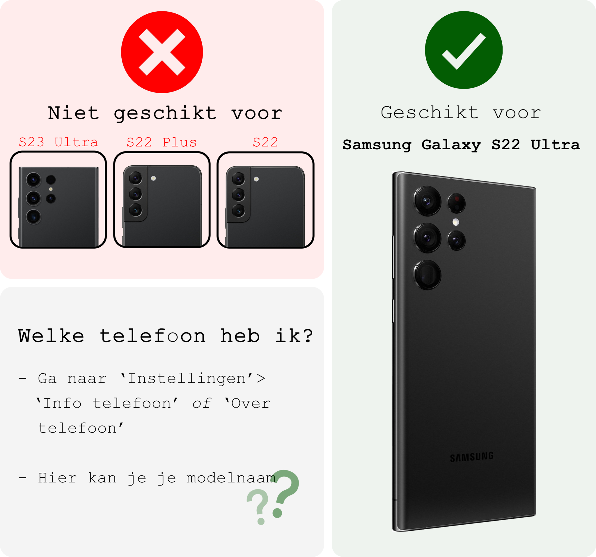 BASEY. Hoes Geschikt voor <model> Hoesje Bookcase Hoes 2-in-1 Cover - Hoesje Geschikt voor <model2> Hoes 2-in-1 Hoesje Case - <color>