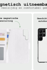 BASEY. Hoes Geschikt voor <model> Hoesje Bookcase Hoes 2-in-1 Cover - Hoesje Geschikt voor <model2> Hoes 2-in-1 Hoesje Case - <color>