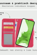 BASEY. Hoes Geschikt voor <model> Hoesje Bookcase Hoes 2-in-1 Cover Met 2x Screenprotector - Hoesje Geschikt voor <model2> Hoes 2-in-1 Hoesje Case - <color>