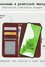 BASEY. Hoes Geschikt voor <model> Hoesje Bookcase Hoes 2-in-1 Cover Met Screenprotector - Hoesje Geschikt voor <model2> Hoes 2-in-1 Hoesje Case - <color>