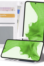 BASEY. Hoes Geschikt voor <model> Hoesje Bookcase Hoes 2-in-1 Cover - Hoesje Geschikt voor <model2> Hoes 2-in-1 Hoesje Case - <color>