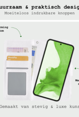 BASEY. Hoes Geschikt voor <model> Hoesje Bookcase Hoes 2-in-1 Cover - Hoesje Geschikt voor <model2> Hoes 2-in-1 Hoesje Case - <color>