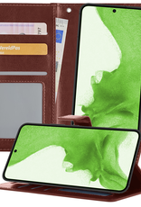 BASEY. Hoes Geschikt voor <model> Hoesje Bookcase Hoes 2-in-1 Cover - Hoesje Geschikt voor <model2> Hoes 2-in-1 Hoesje Case - <color>
