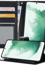 BASEY. Hoes Geschikt voor <model> Hoesje Bookcase Hoes 2-in-1 Cover - Hoesje Geschikt voor <model2> Hoes 2-in-1 Hoesje Case - <color>