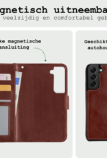 BASEY. Hoes Geschikt voor <model> Hoesje Bookcase Hoes 2-in-1 Cover - Hoesje Geschikt voor <model2> Hoes 2-in-1 Hoesje Case - <color>