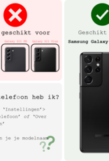 BASEY. Hoes Geschikt voor <model> Hoesje Bookcase Hoes 2-in-1 Cover Met Screenprotector - Hoesje Geschikt voor <model2> Hoes 2-in-1 Hoesje Case - <color>