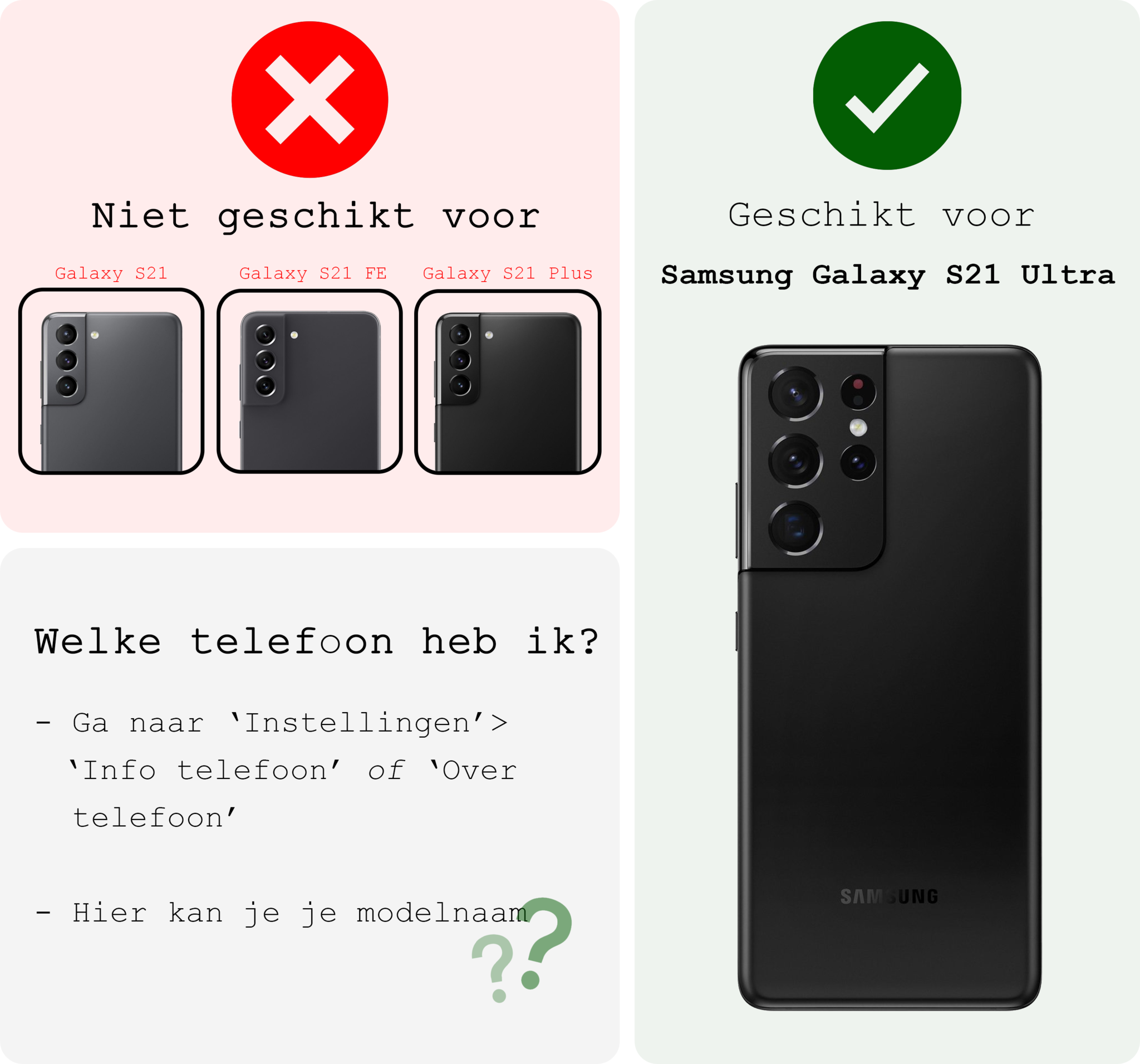 BASEY. Hoes Geschikt voor <model> Hoesje Bookcase Hoes 2-in-1 Cover Met Screenprotector - Hoesje Geschikt voor <model2> Hoes 2-in-1 Hoesje Case - <color>