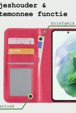 BASEY. Hoes Geschikt voor <model> Hoesje Bookcase Hoes 2-in-1 Cover Met Screenprotector - Hoesje Geschikt voor <model2> Hoes 2-in-1 Hoesje Case - <color>