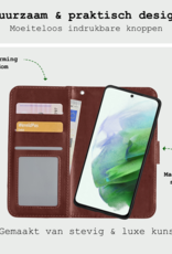 BASEY. Hoes Geschikt voor <model> Hoesje Bookcase Hoes 2-in-1 Cover Met 2x Screenprotector - Hoesje Geschikt voor <model2> Hoes 2-in-1 Hoesje Case - <color>