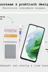 BASEY. Hoes Geschikt voor <model> Hoesje Bookcase Hoes 2-in-1 Cover Met Screenprotector - Hoesje Geschikt voor <model2> Hoes 2-in-1 Hoesje Case - <color>