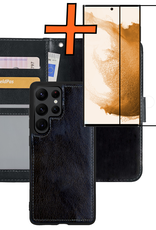 Nomfy Hoesje Geschikt voor <model> Hoesje 2-in-1 Bookcase Hoes Case Uitneembaar Met Screenprotector - Hoes Geschikt voor <model2> Hoes Cover - <color>