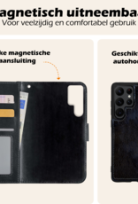 Nomfy Hoesje Geschikt voor <model> Hoesje 2-in-1 Bookcase Hoes Case Uitneembaar - Hoes Geschikt voor <model2> Hoes Cover - <color>