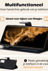 Nomfy Hoesje Geschikt voor <model> Hoesje 2-in-1 Bookcase Hoes Case Uitneembaar Met Screenprotector - Hoes Geschikt voor <model2> Hoes Cover - <color>