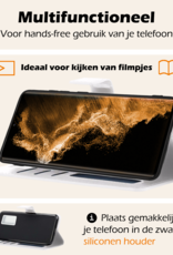 Nomfy Hoesje Geschikt voor <model> Hoesje 2-in-1 Bookcase Hoes Case Uitneembaar Met 2x Screenprotector - Hoes Geschikt voor <model2> Hoes Cover - <color>