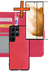 Nomfy Hoesje Geschikt voor <model> Hoesje 2-in-1 Bookcase Hoes Case Uitneembaar Met Screenprotector - Hoes Geschikt voor <model2> Hoes Cover - <color>