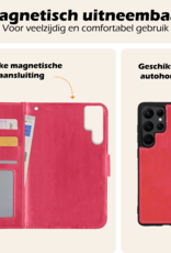 Nomfy Hoesje Geschikt voor <model> Hoesje 2-in-1 Bookcase Hoes Case Uitneembaar Met Screenprotector - Hoes Geschikt voor <model2> Hoes Cover - <color>