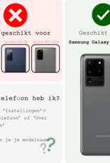 BASEY. Hoes Geschikt voor <model> Hoesje Bookcase Hoes 2-in-1 Cover Met Screenprotector - Hoesje Geschikt voor <model2> Hoes 2-in-1 Hoesje Case - <color>