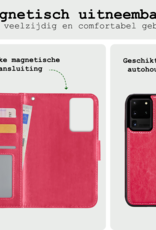 BASEY. Hoes Geschikt voor <model> Hoesje Bookcase Hoes 2-in-1 Cover Met Screenprotector - Hoesje Geschikt voor <model2> Hoes 2-in-1 Hoesje Case - <color>