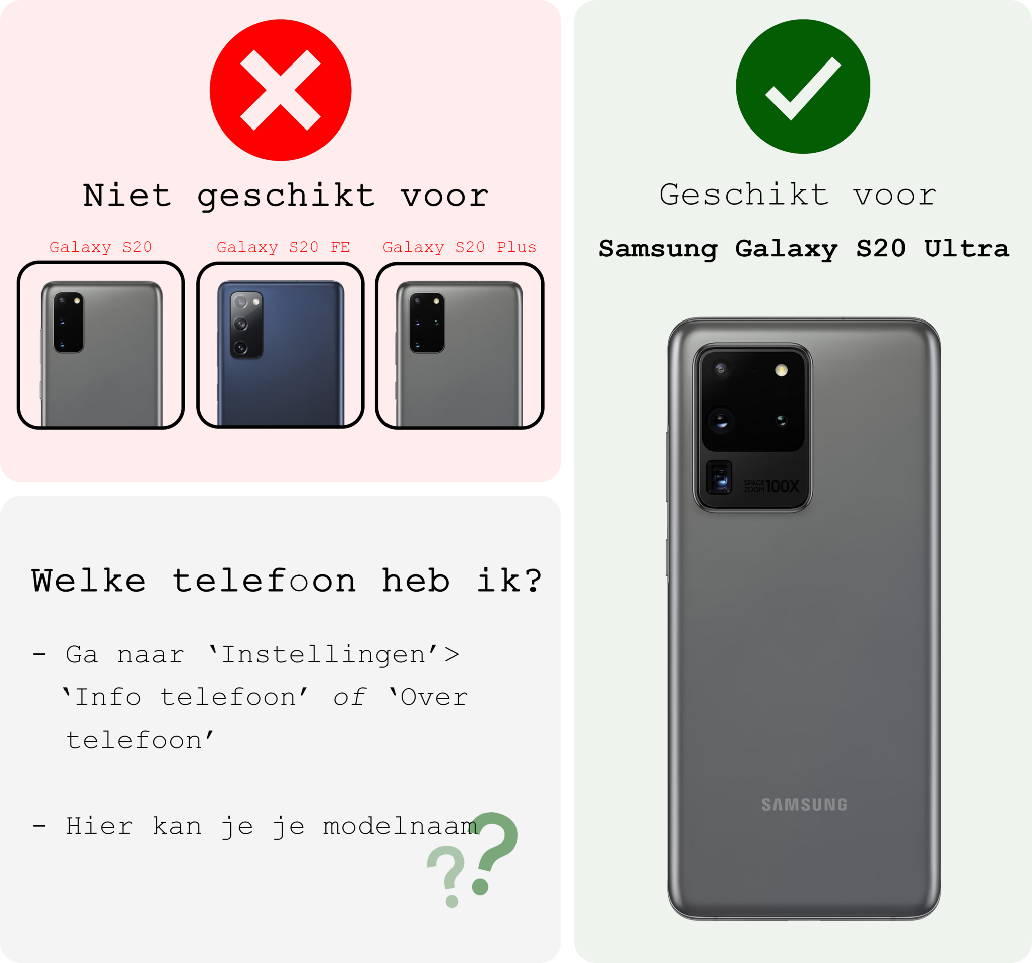 BASEY. Hoes Geschikt voor <model> Hoesje Bookcase Hoes 2-in-1 Cover Met Screenprotector - Hoesje Geschikt voor <model2> Hoes 2-in-1 Hoesje Case - <color>