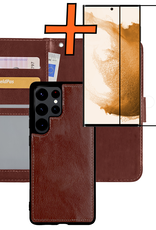 Nomfy Hoesje Geschikt voor <model> Hoesje 2-in-1 Bookcase Hoes Case Uitneembaar Met Screenprotector - Hoes Geschikt voor <model2> Hoes Cover - <color>