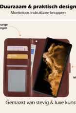 Nomfy Hoesje Geschikt voor <model> Hoesje 2-in-1 Bookcase Hoes Case Uitneembaar Met Screenprotector - Hoes Geschikt voor <model2> Hoes Cover - <color>