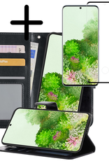 BASEY. Hoes Geschikt voor <model> Hoesje Bookcase Hoes 2-in-1 Cover Met Screenprotector - Hoesje Geschikt voor <model2> Hoes 2-in-1 Hoesje Case - <color>