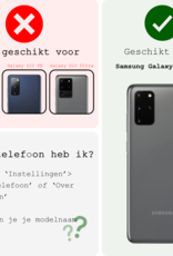 BASEY. Hoes Geschikt voor <model> Hoesje Bookcase Hoes 2-in-1 Cover Met Screenprotector - Hoesje Geschikt voor <model2> Hoes 2-in-1 Hoesje Case - <color>