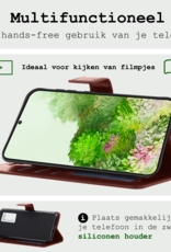 BASEY. Hoes Geschikt voor <model> Hoesje Bookcase Hoes 2-in-1 Cover Met Screenprotector - Hoesje Geschikt voor <model2> Hoes 2-in-1 Hoesje Case - <color>