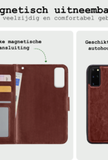 BASEY. Hoes Geschikt voor <model> Hoesje Bookcase Hoes 2-in-1 Cover Met Screenprotector - Hoesje Geschikt voor <model2> Hoes 2-in-1 Hoesje Case - <color>