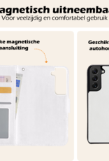 Nomfy Hoesje Geschikt voor <model> Hoesje 2-in-1 Bookcase Hoes Case Uitneembaar Met Screenprotector - Hoes Geschikt voor <model2> Hoes Cover - <color>